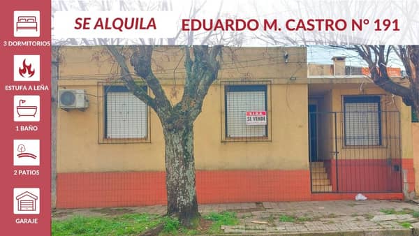 Alquiler / Eduardo M. Castro 191